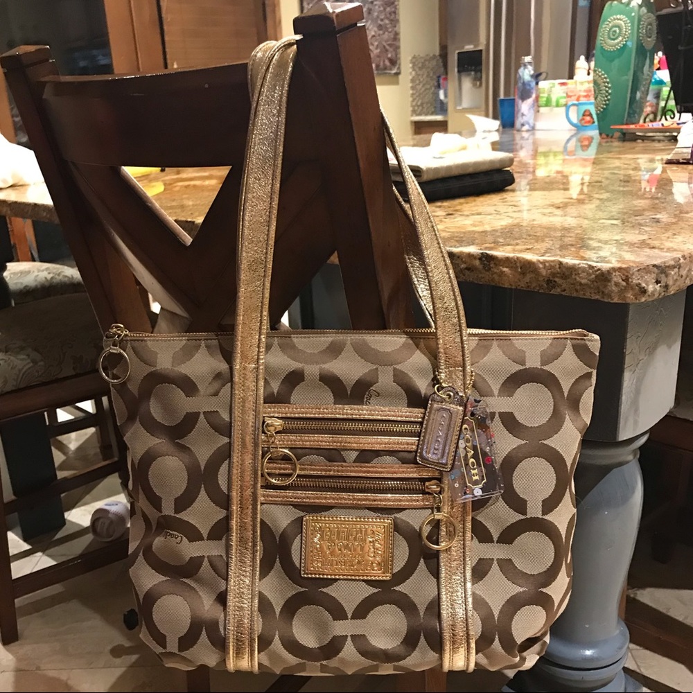 Coach Poppy Shoulder Handbag